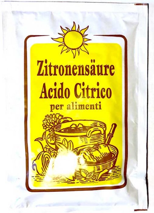 Acido citrico uso alimentare