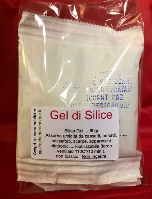 Gel di Silice - Silica Gel 60gr